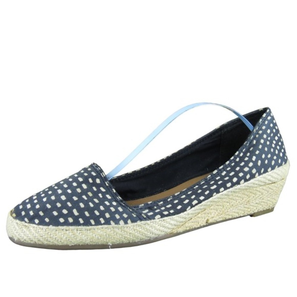 Lucky‎ Brand Women's Tomlinn Espadrille Black Fabric Pump 8.5 Gently Used 2025